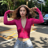 TARUXY Basic Slim Zip Up Hoodies Frauen Herbst Winter Solide Bodycon Sweatshirt frauen Straße Casual Neue Mode Strickjacke Femme