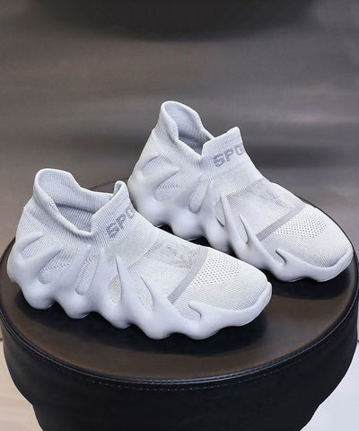 Comfy Splicing Flat Feet Shoes Black Breathable Mesh Comfy Splicing Flat Feet Shoes Black Breathable Mesh