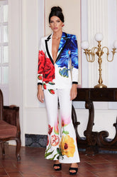 Guga Blazer-Set mit Blumenmuster