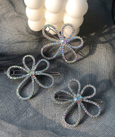 Mode Gold Kristall Zirkon Floral Haarnadel  Mode Gold Kristall Zirkon Floral Haarnadel