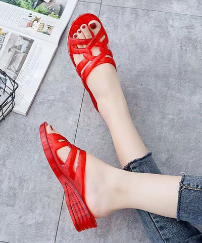 Blaue Sandalen mit Keilabsatz und ausgehöhltem Peep Toe  Blaue Sandalen mit Keilabsatz und ausgehöhltem Peep Toe