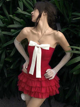 TARUXY Bow Splice Crop Tops Frauen Sexy Off Schulter Backless Bodycon Tank Top Heiße Mädchen Club Solide Partei Schlanke Weste Frau 2024