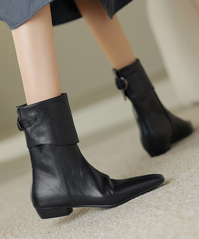 Boutique Brown Sheepskin Splicing Comfy Boots Boutique Brown Sheepskin Splicing Comfy Boots
