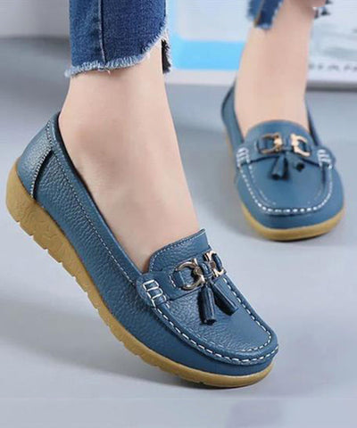 White Casual Splicing Comfortable Loafer Shoes White Casual Splicing Comfortable Loafer Shoes