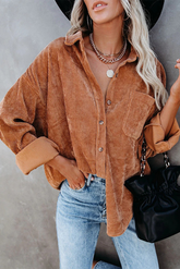 Lässige Street-Tops mit fester Schnalle und Umlegekragen (16 Farben)