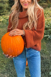 Meridress – Grobstrick-Rollkragenpullover mit kuscheligem Strick