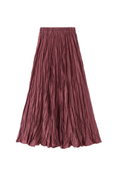 A-Linien-Winterrock in mittlerer Länge mit Pullover