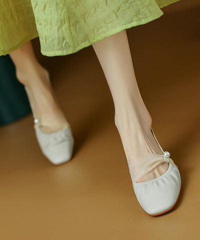 Mulberry Classy Chunky Shoes Cowhide Leather Splicing Mulberry Classy Chunky Shoes Cowhide Leather Splicing