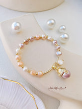 Pulsera de perlas de agua dulce asimétricas barrocas