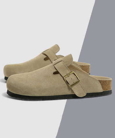 Nuevas sandalias Baotou sencillas y versátiles en color beige  Nuevas sandalias Baotou sencillas y versátiles en color beige