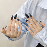 Neuer Stil, 3D, bunt, französischer Strass, handgefertigt, zum Aufdrücken von künstlichen Nägeln