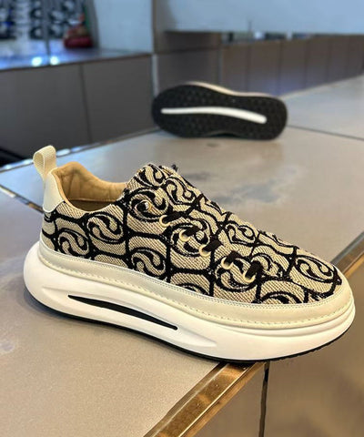 Casual Splicing Platform Flat Shoes Red Canvas Women Casual Splicing Platform Flat Shoes Red Canvas Women