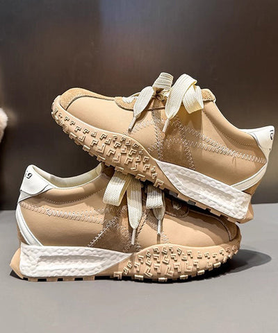 Lässige, bequeme Plateauschuhe mit Schnürung in Marineblau  Lässige, bequeme Plateauschuhe mit Schnürung in Marineblau