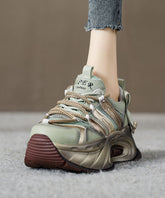 Gold Flache Schuhe Für Plattform Echtes Leder 2024 Spleißen Kreuz Strap