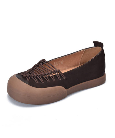 Lässige, bequeme Schuhe aus rotem Rindsleder mit Spleißen für Plattfüße  Lässige, bequeme Schuhe aus rotem Rindsleder mit Spleißen für Plattfüße