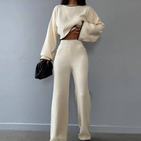 Conjunto de suéter y pantalón Lily 