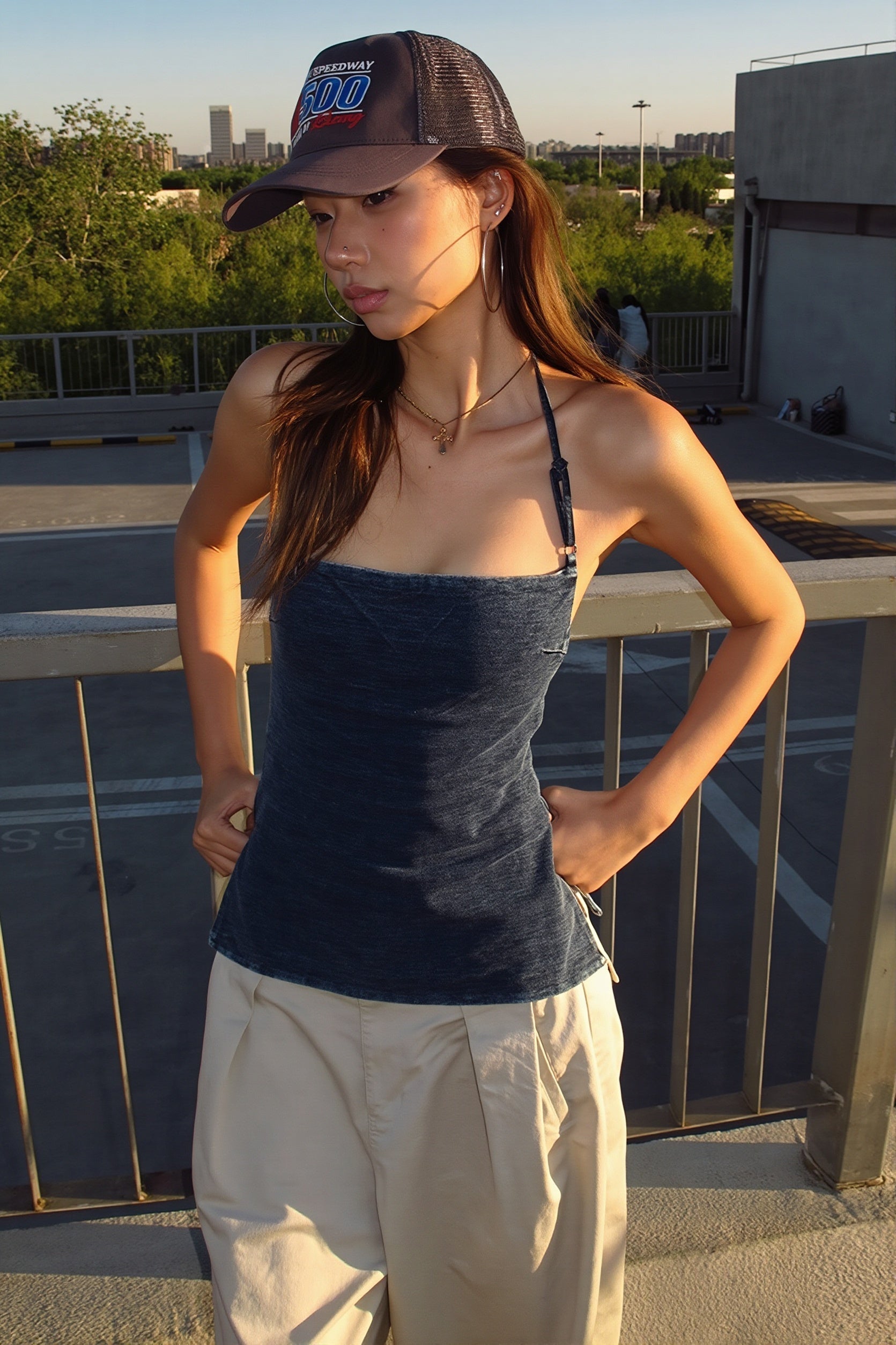 Chic Backless Halter Bodycon Sexy Layering Halter Top
