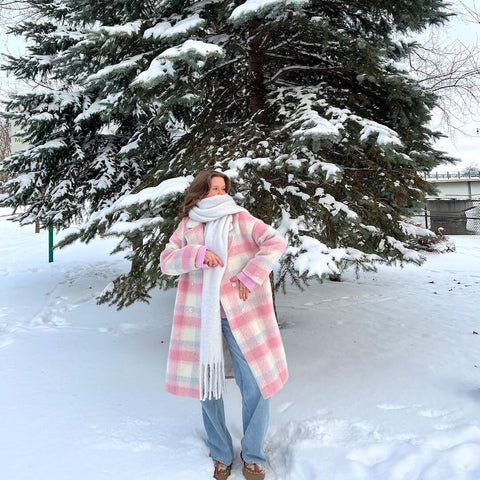 Nordic Damen Oversize-Trenchcoat 