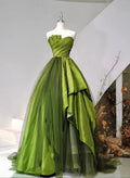 A-Linien Prinzessinnen Ballkleid Satin und Tüll Herz-Ausschnitt Langes Partykleid Ballkleid