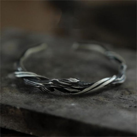 Sterling Silver Vintage Deadwood Bracelet