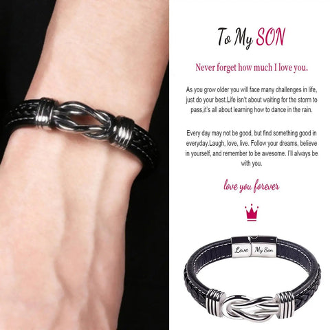 Pulsera Familiar Unida para Siempre - Para Hijo y Nieto 