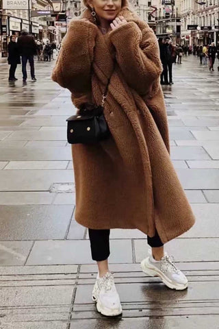 Chicindress Lammmantel Übergröße (4 Farben) 