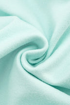 Mint Cross Ruched Casual Halter Top