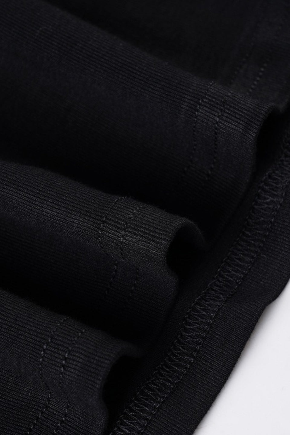 Casual Solid Deep V A Line Elastic Blouse
