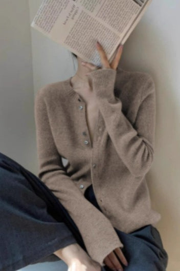 Tailored Knit Cardigan