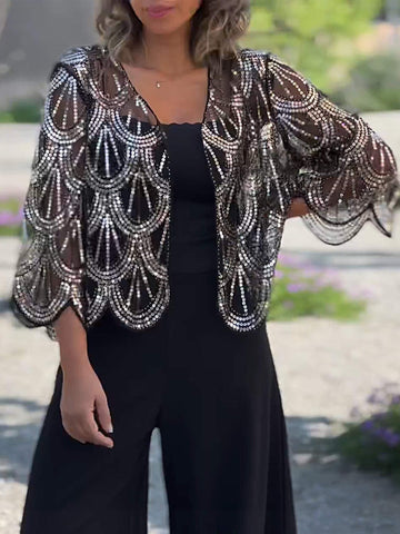 Cárdigan informal de moda 
