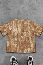 Printed Loose Round Neck T-shirt
