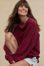Oversized Crew Neck Hoodie