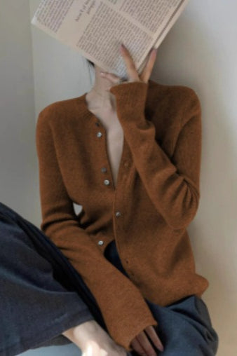 Tailored Knit Cardigan