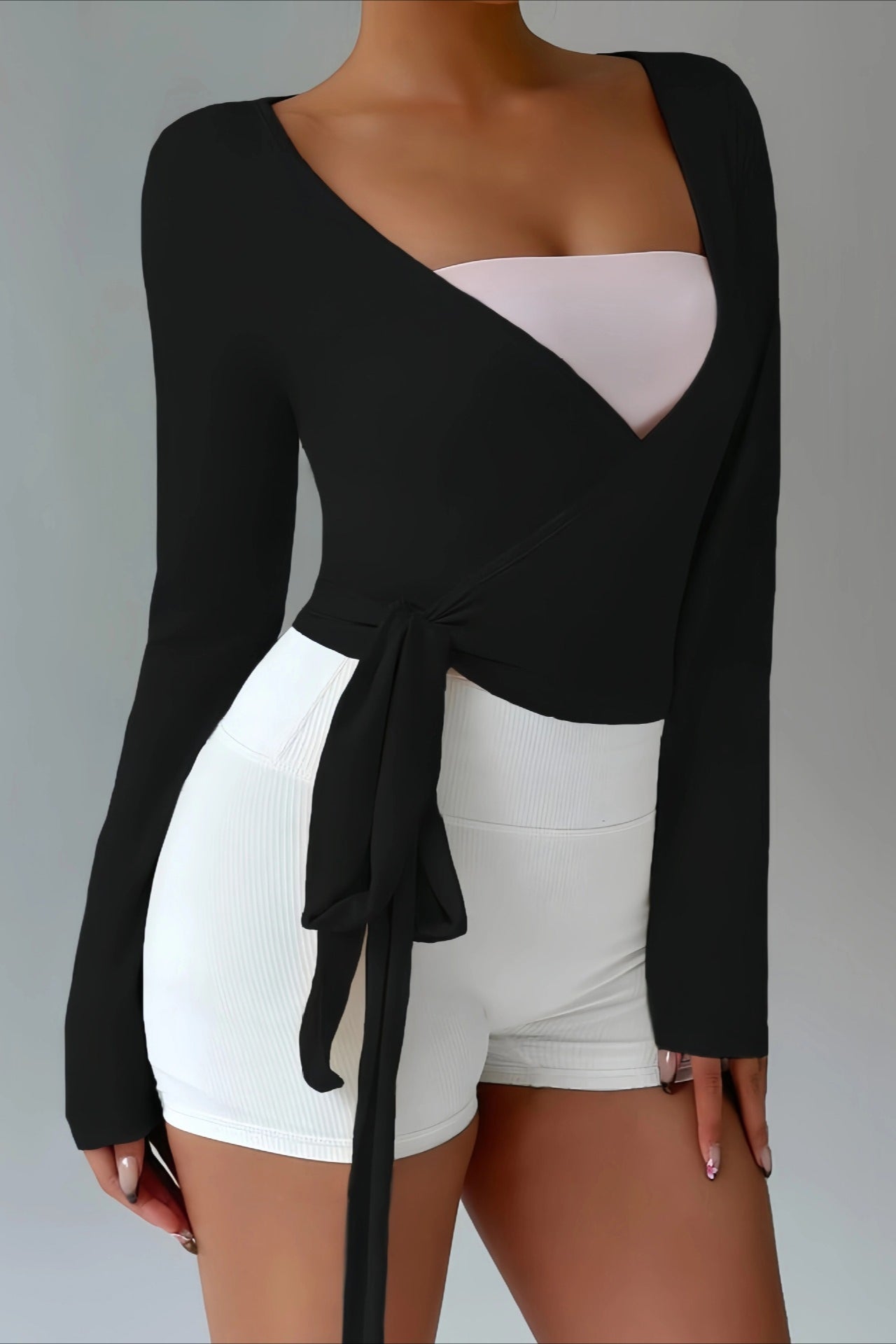 Tie Lightweight Yoga Cover Up