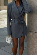 Elegant Floral Blazer