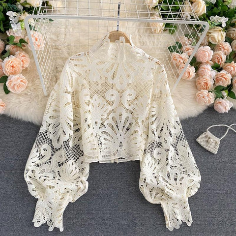 Joselyn Spitzenbluse 