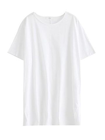 Camisetas sueltas, sencillas, lisas y cómodas 
