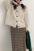 Relaxed Toggle Cardigan