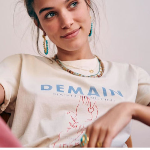 Demain Grafik T-Shirt 