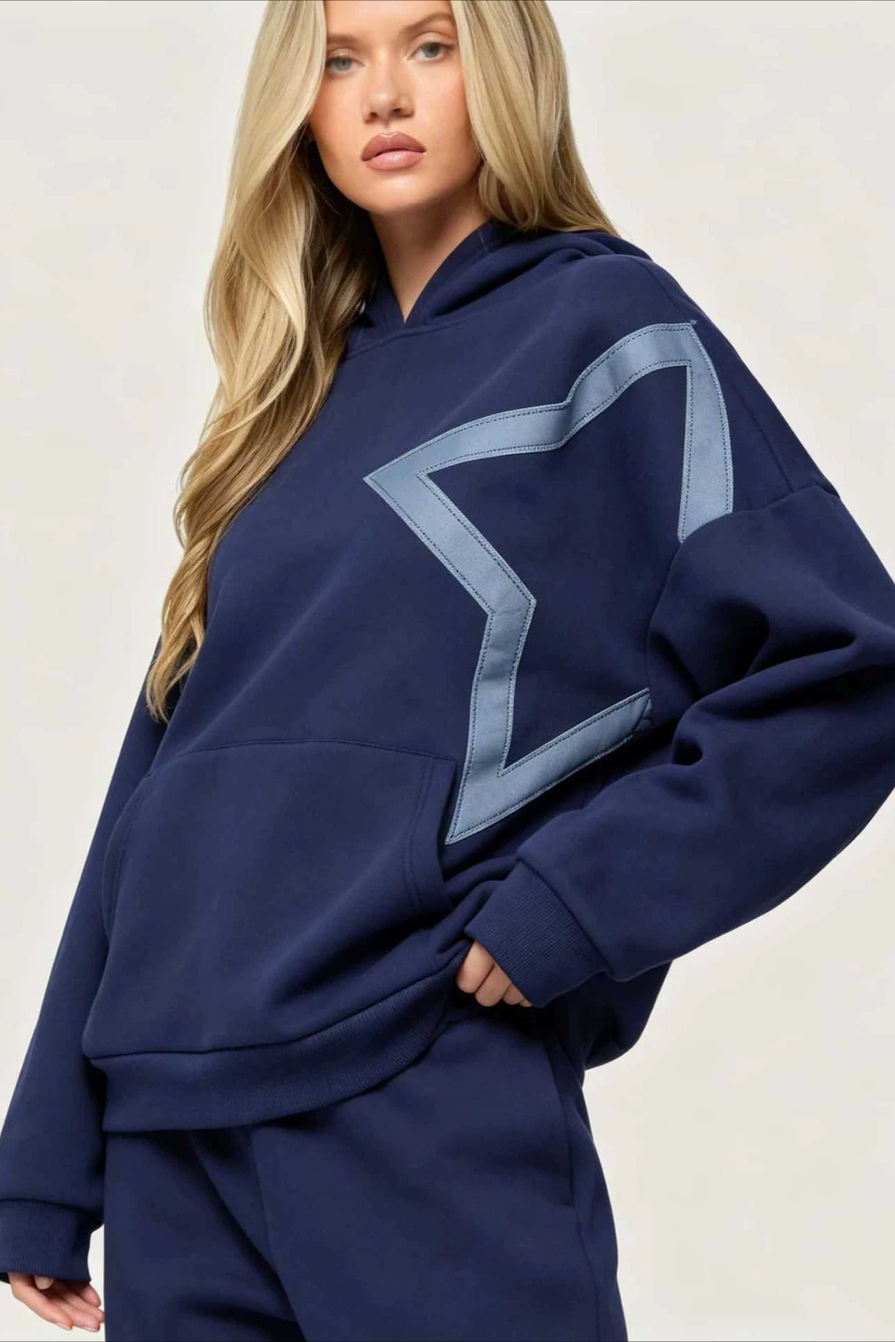 Star Hoodie Pants Two Piece Set