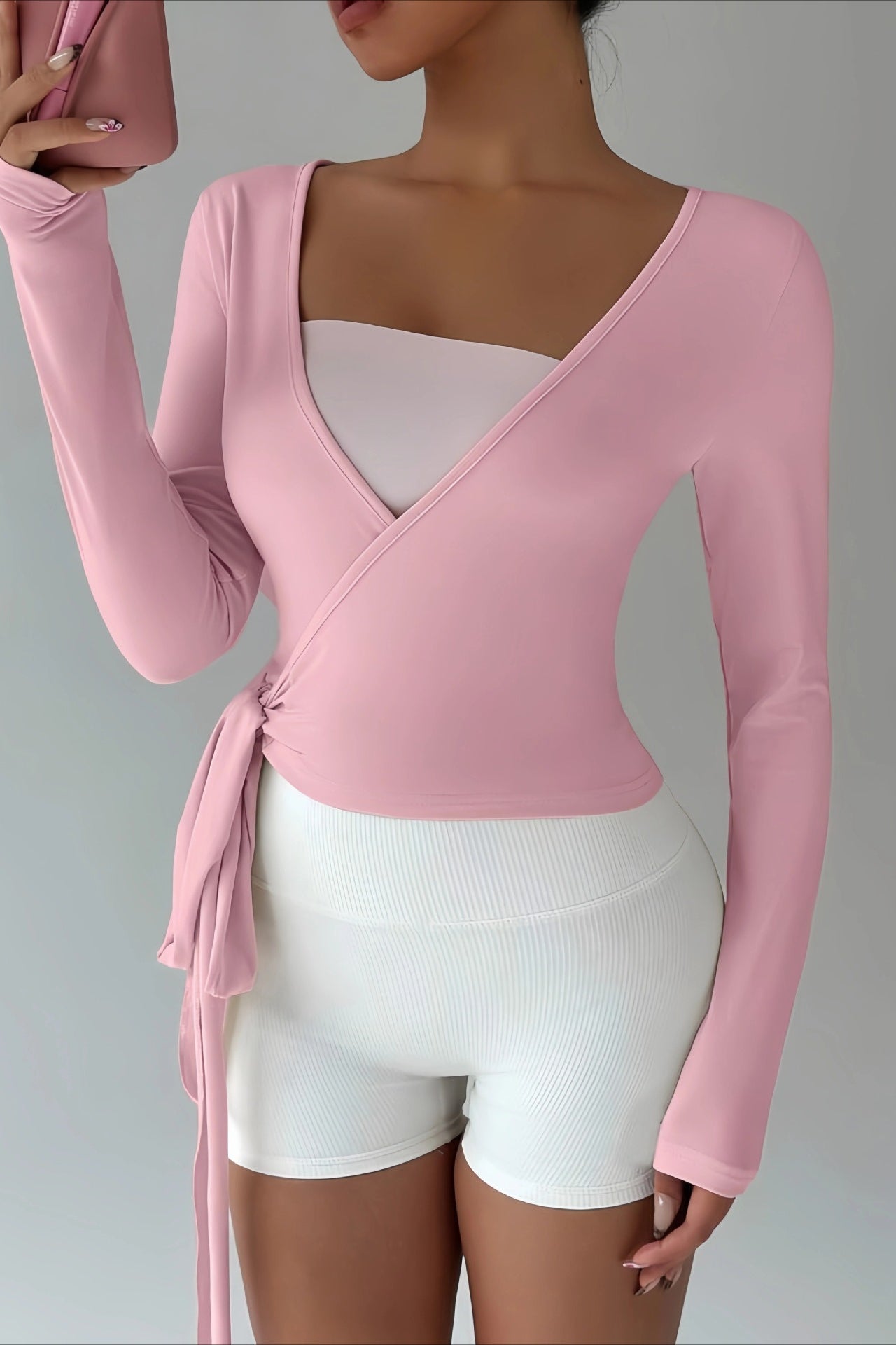 Tie Lightweight Yoga Cover Up