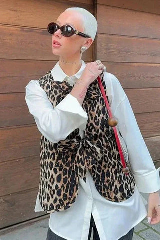 Chaleco de leopardo 