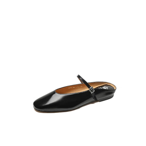 Neu Echtes Leder Sommer Flache Heels Frauen Sandalen Elegante Party Prom Schuhe Frau Büro Dame Größe 34-43 Frauen Hausschuhe 