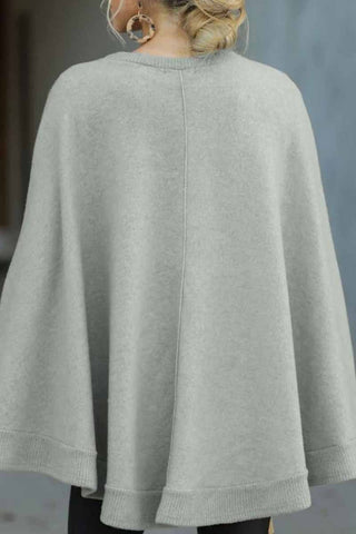 Chicindress Cape Loose Crew Neck Tops