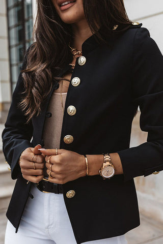 Clever Thoughts – Zweireihiger, leichter Blazer 