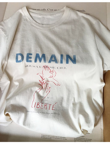 Demain Grafik T-Shirt 