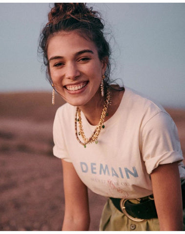 Demain Grafik T-Shirt 