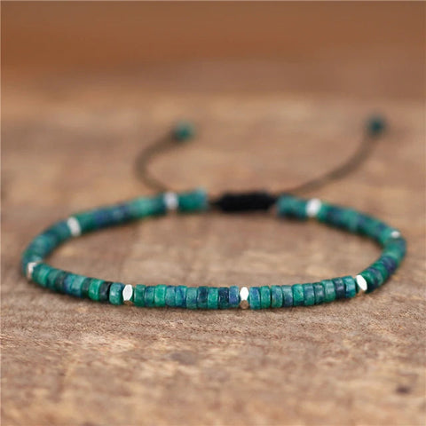 Boho Natural Stone Adjustable Bracelet