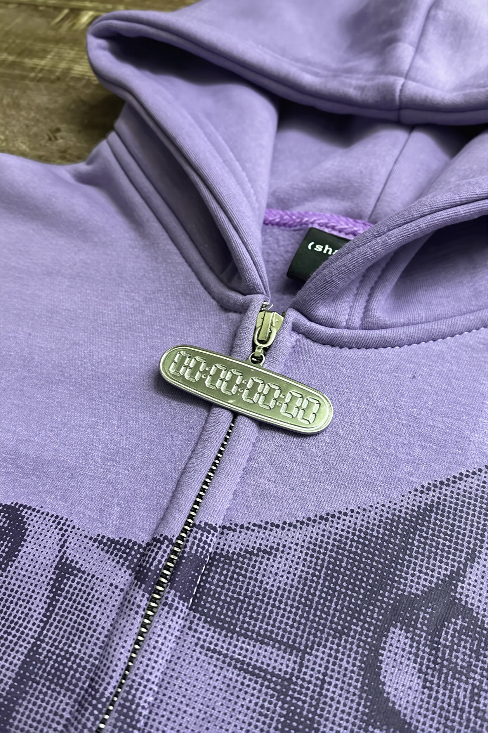 Anime Graphic Zip Hoodie