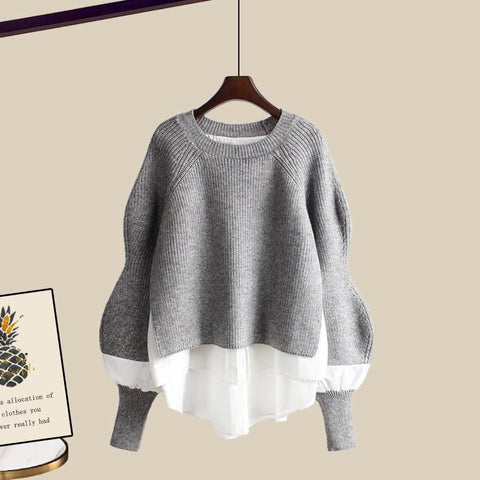 Traje de suéter y falda Kate 